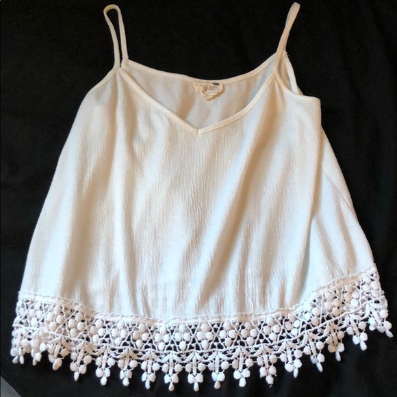 White lace cami top - Picture 4 of 5